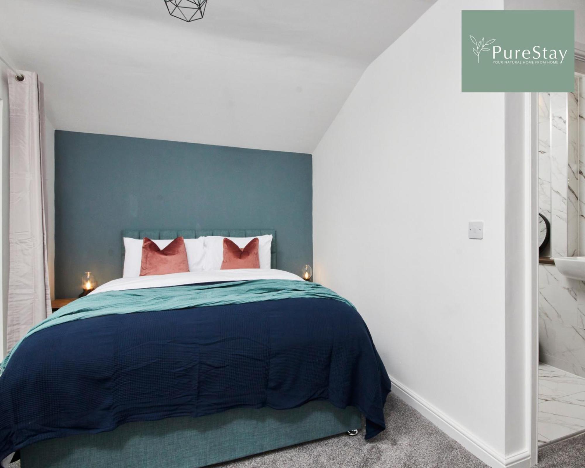 Stunning 5 Bed Manchester House With Parking By Purestay Short Lets & Serviced Accommodation Exteriör bild