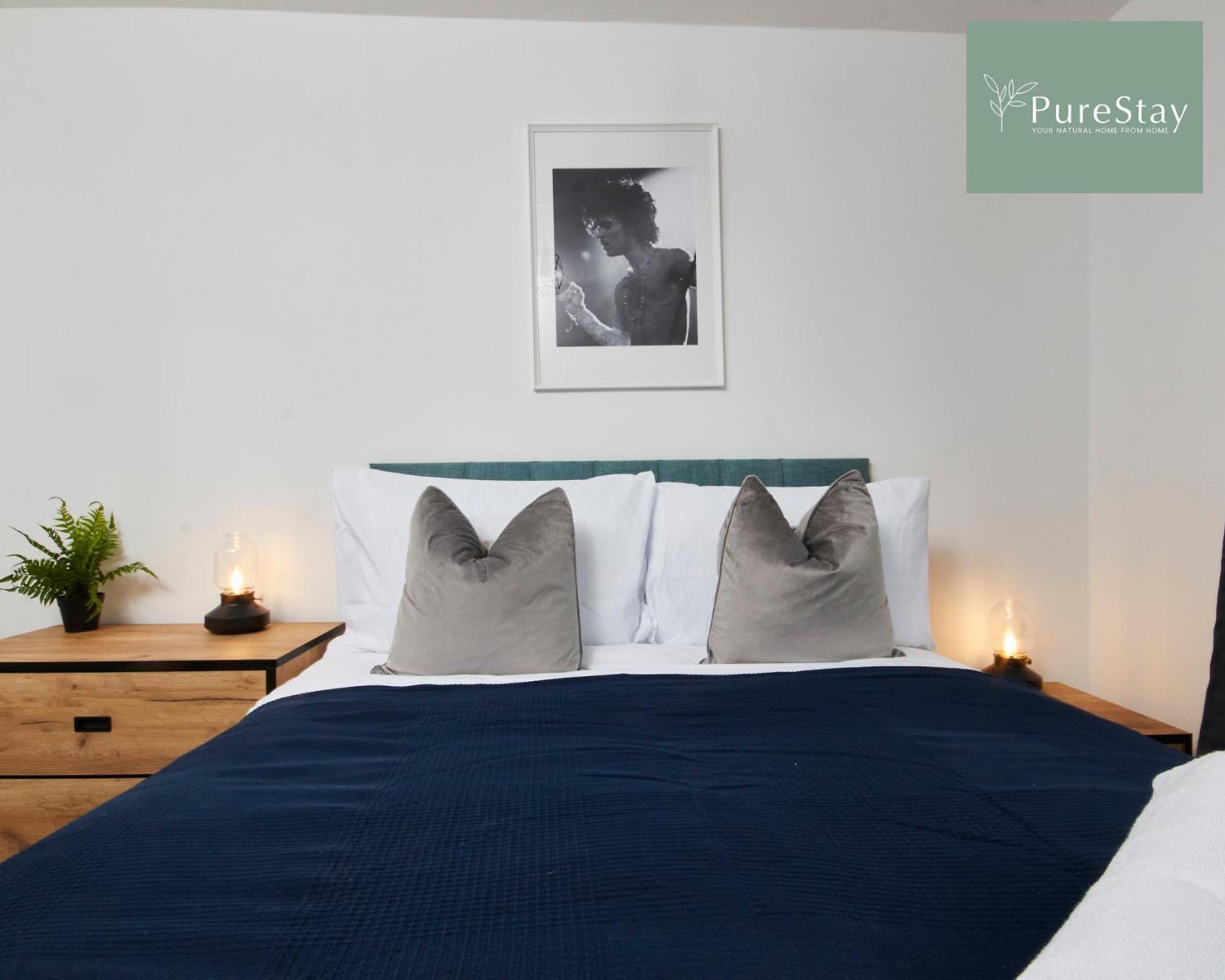 Stunning 5 Bed Manchester House With Parking By Purestay Short Lets & Serviced Accommodation Exteriör bild