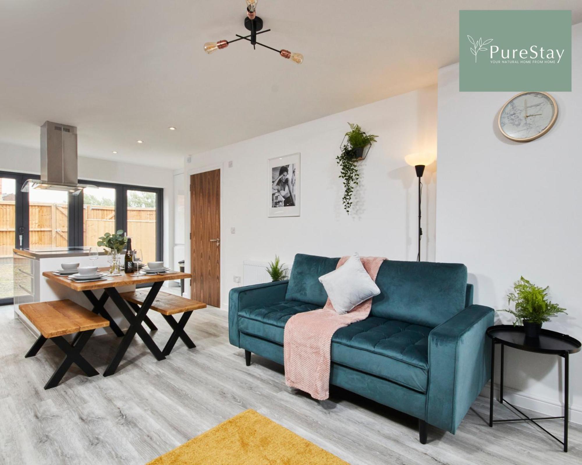 Stunning 5 Bed Manchester House With Parking By Purestay Short Lets & Serviced Accommodation Exteriör bild