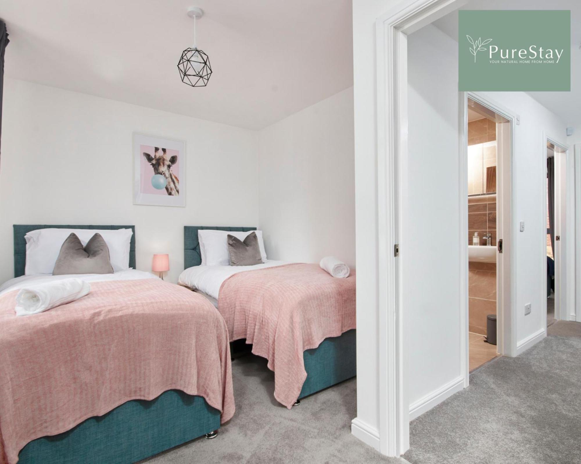Stunning 5 Bed Manchester House With Parking By Purestay Short Lets & Serviced Accommodation Exteriör bild