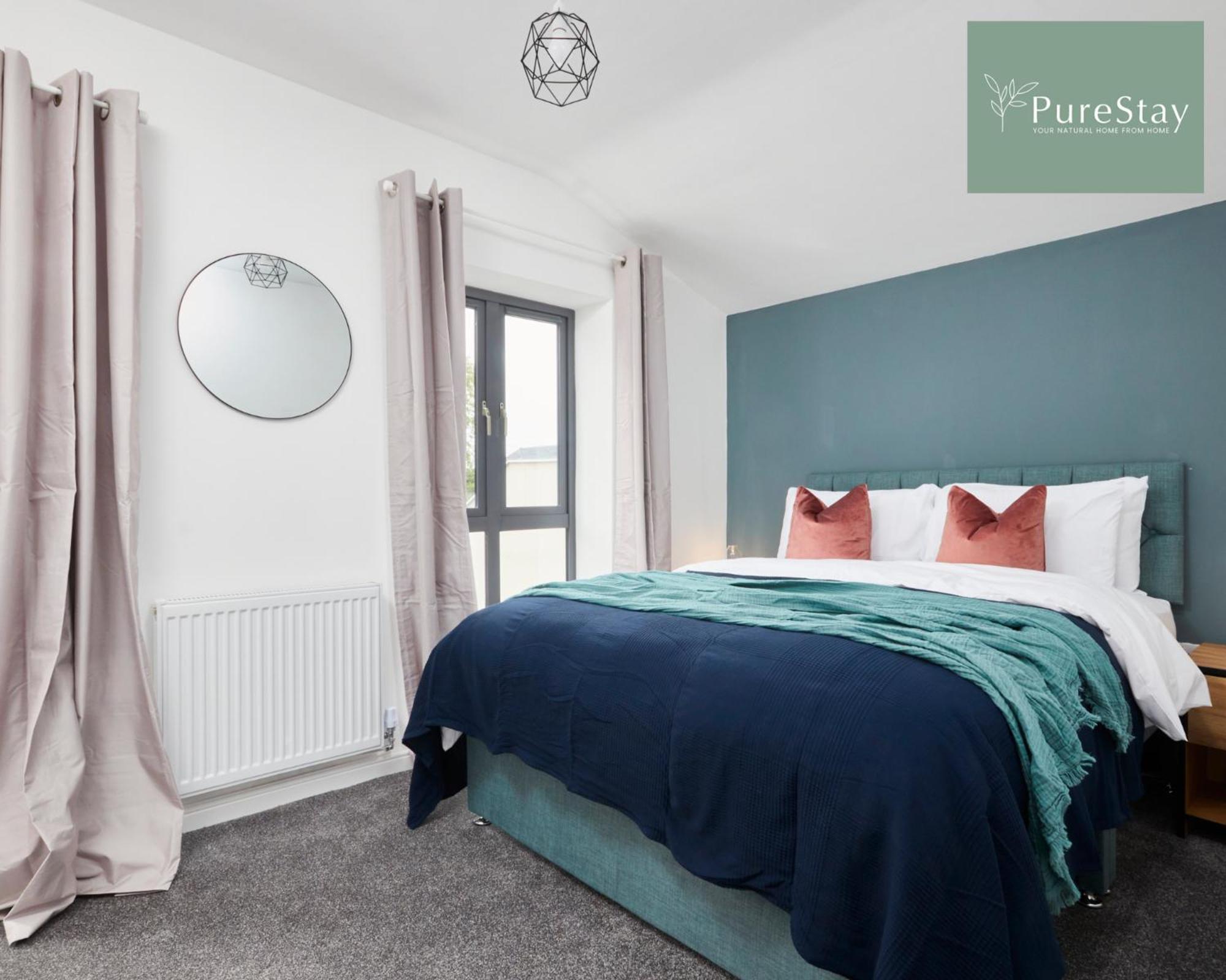 Stunning 5 Bed Manchester House With Parking By Purestay Short Lets & Serviced Accommodation Exteriör bild