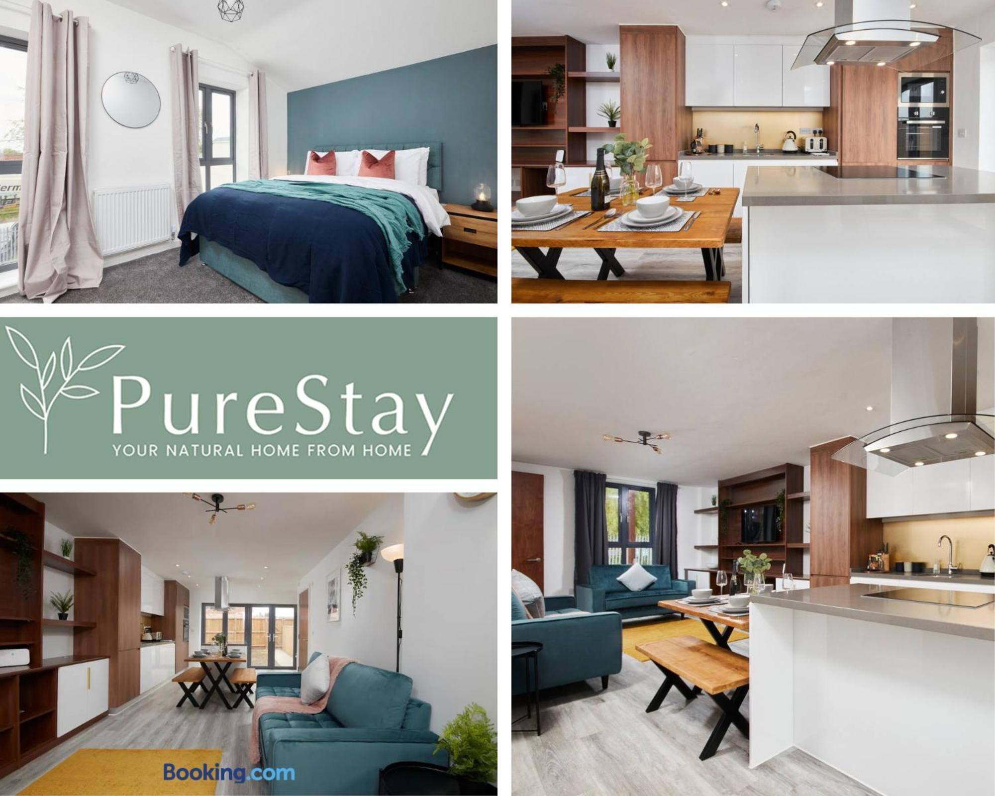 Stunning 5 Bed Manchester House With Parking By Purestay Short Lets & Serviced Accommodation Exteriör bild