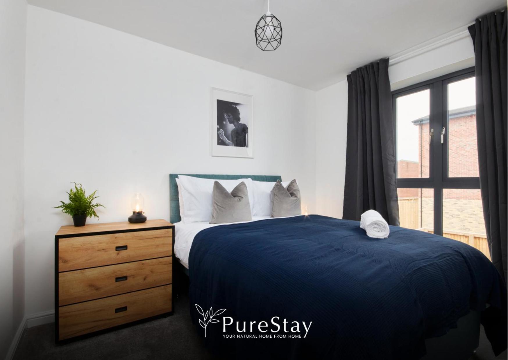 Stunning 5 Bed Manchester House With Parking By Purestay Short Lets & Serviced Accommodation Exteriör bild