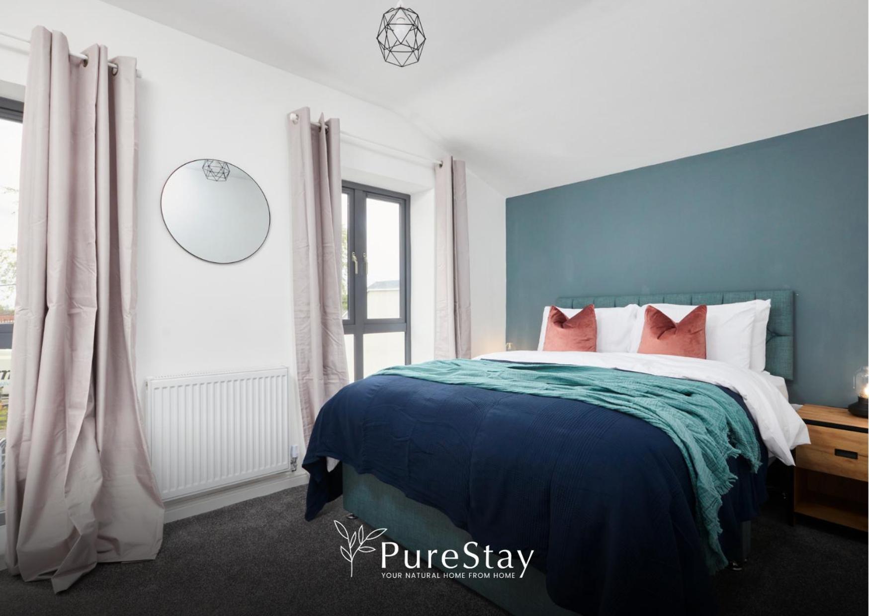 Stunning 5 Bed Manchester House With Parking By Purestay Short Lets & Serviced Accommodation Exteriör bild